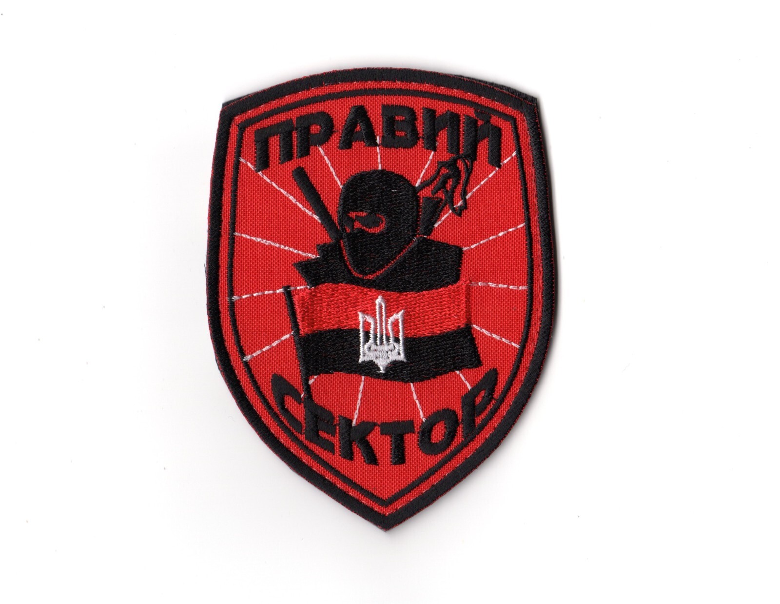 Ukrainian Army Patch Volunteer Ukrainian Corps Right Sector Flag