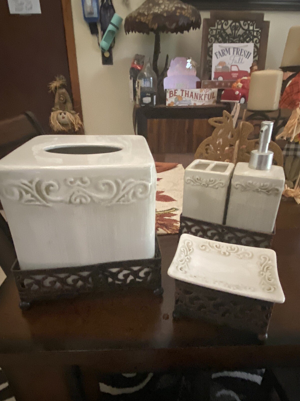 Ceramic Bathroom Set