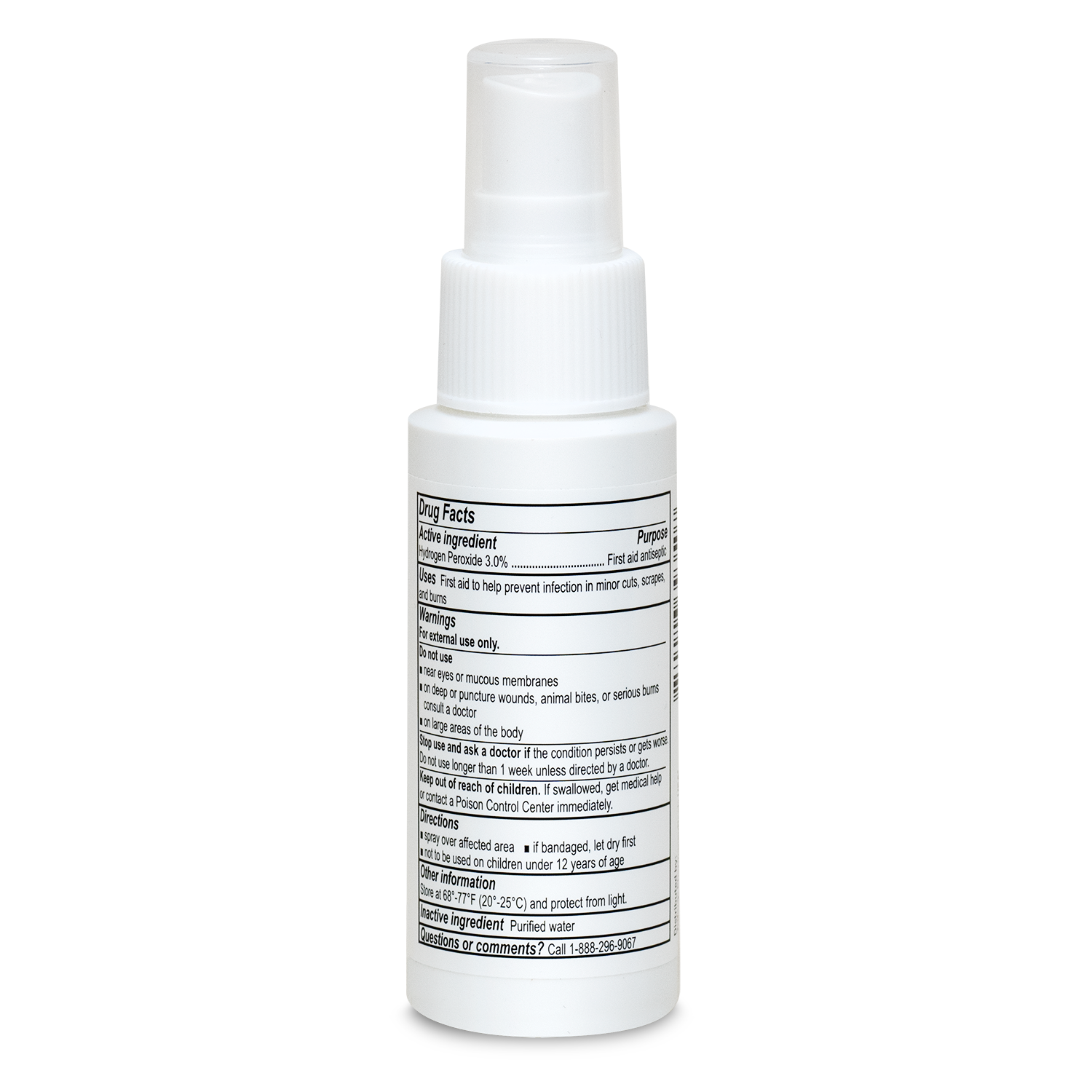 Globe Hydrogen Peroxide 3% First Aid Antiseptic Topical Solution Spray (3 Pack)