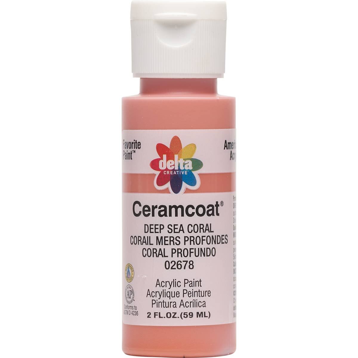 Plaid Delta Creative Ceramcoat Acrylic Paint In Assorted Colors (2 Oz),Deep Sea