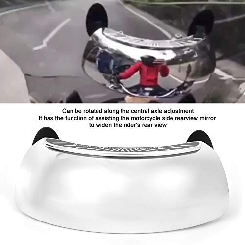 Motorcycle Blind Spot Rear Mirror Motorcycle Wide Angle Rear View Mirror 180°
