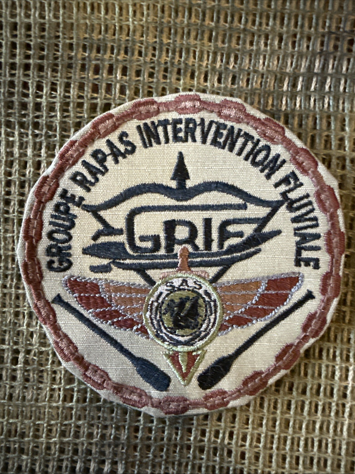 France Army 1st Airborne Infantry Regiment Riverine Intervention Unit Afgan War