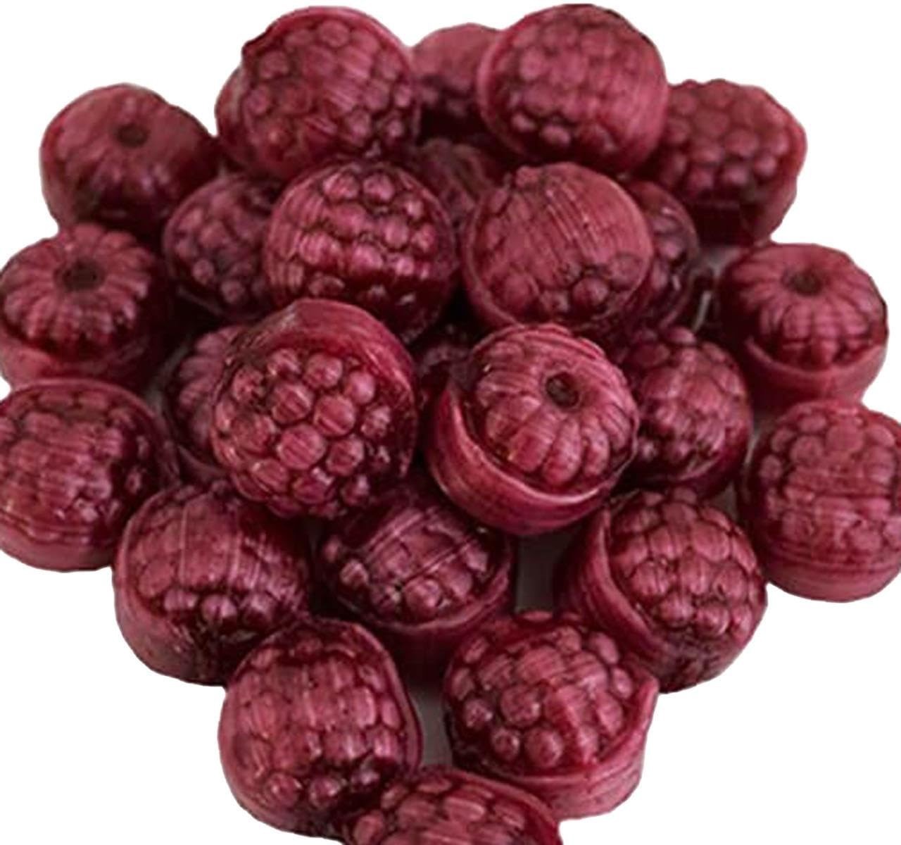 YANKEETRADERS® Chocolate Filled Raspberry Hard Candies 2 lb Bag ~ FREE SHIPPING