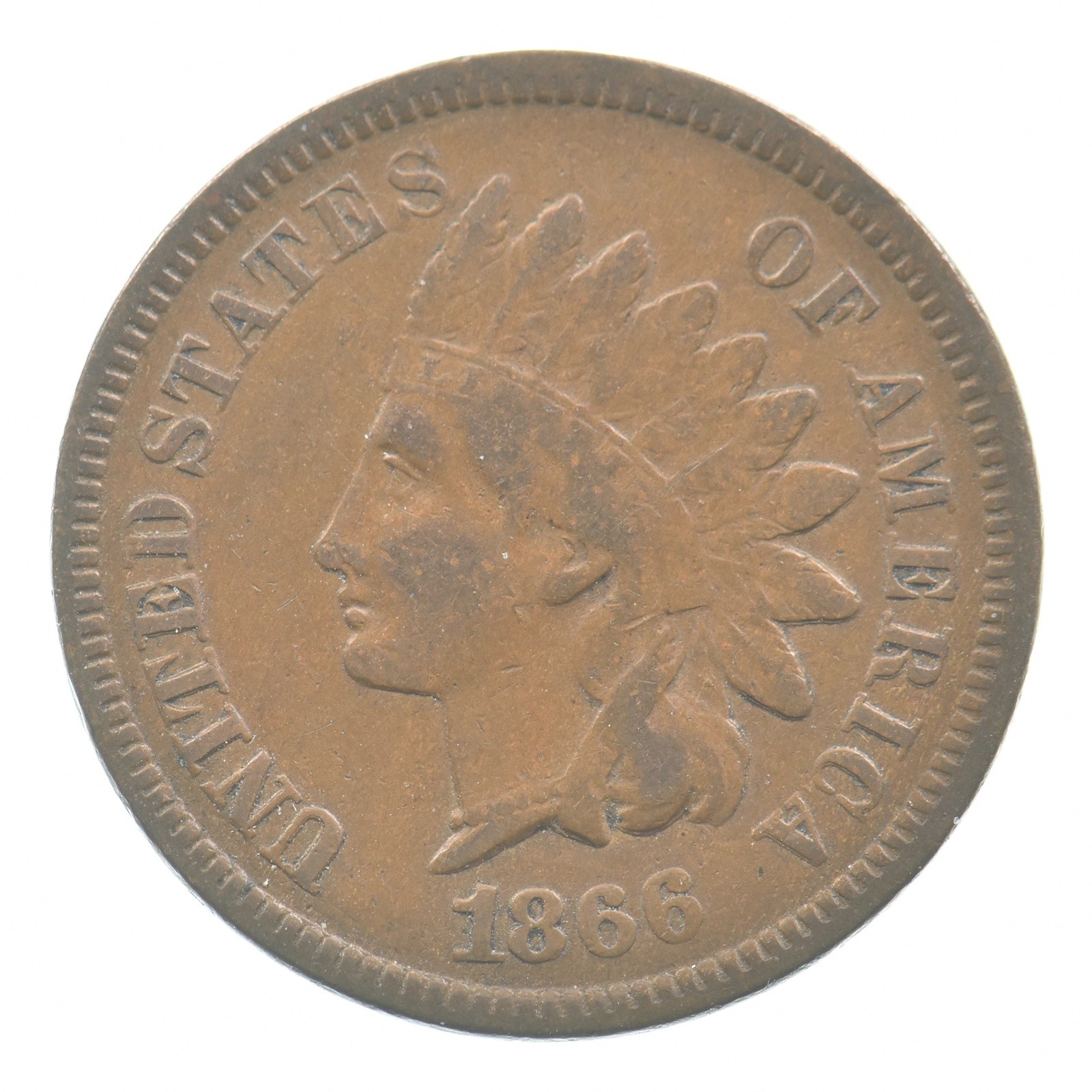 1866 Indian Head Cent *6987