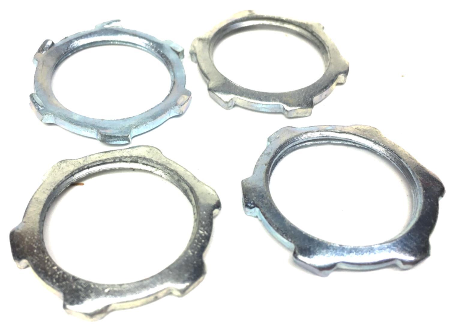 BRIDGEPORT 3/4" Conduit Locknuts - Lot of 4 units