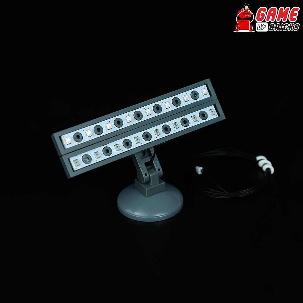 Square Spotlights for LEGO® sets (Pack of 2 - USB Connector)