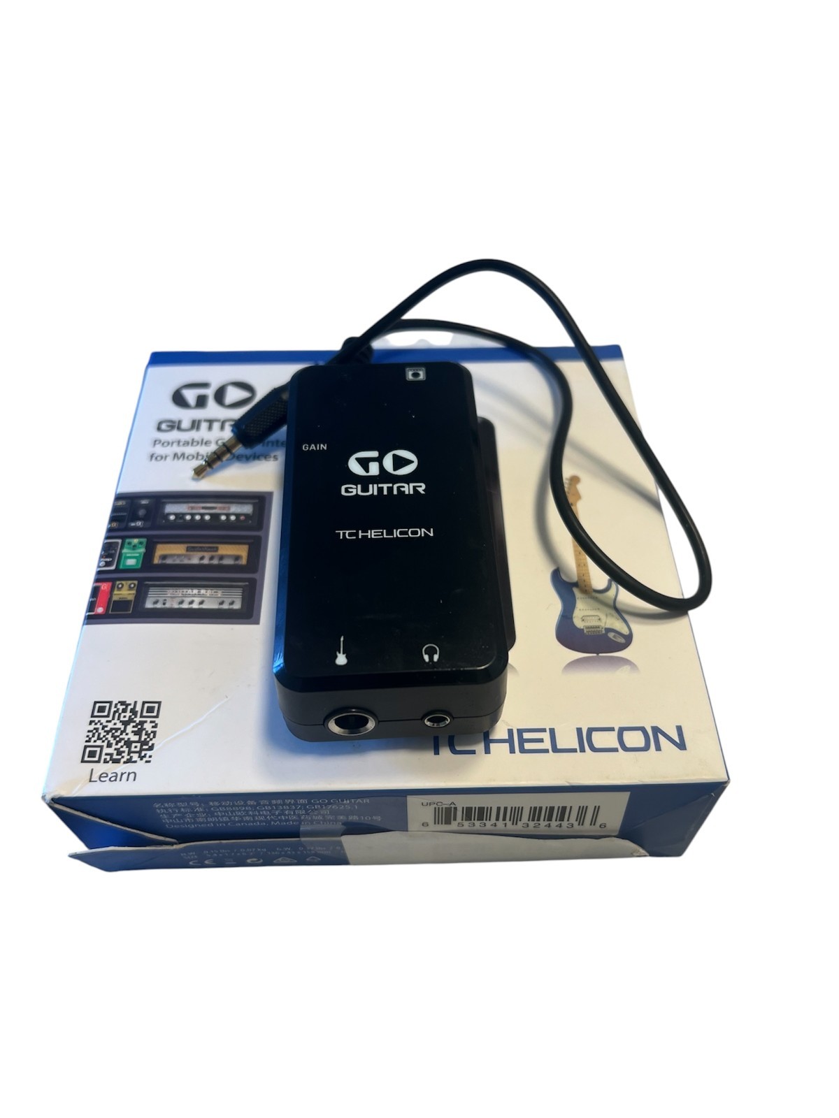 TC HELICON Portable Interface for Mobile Devices GO GUITAR NEW from JapanOpens i
