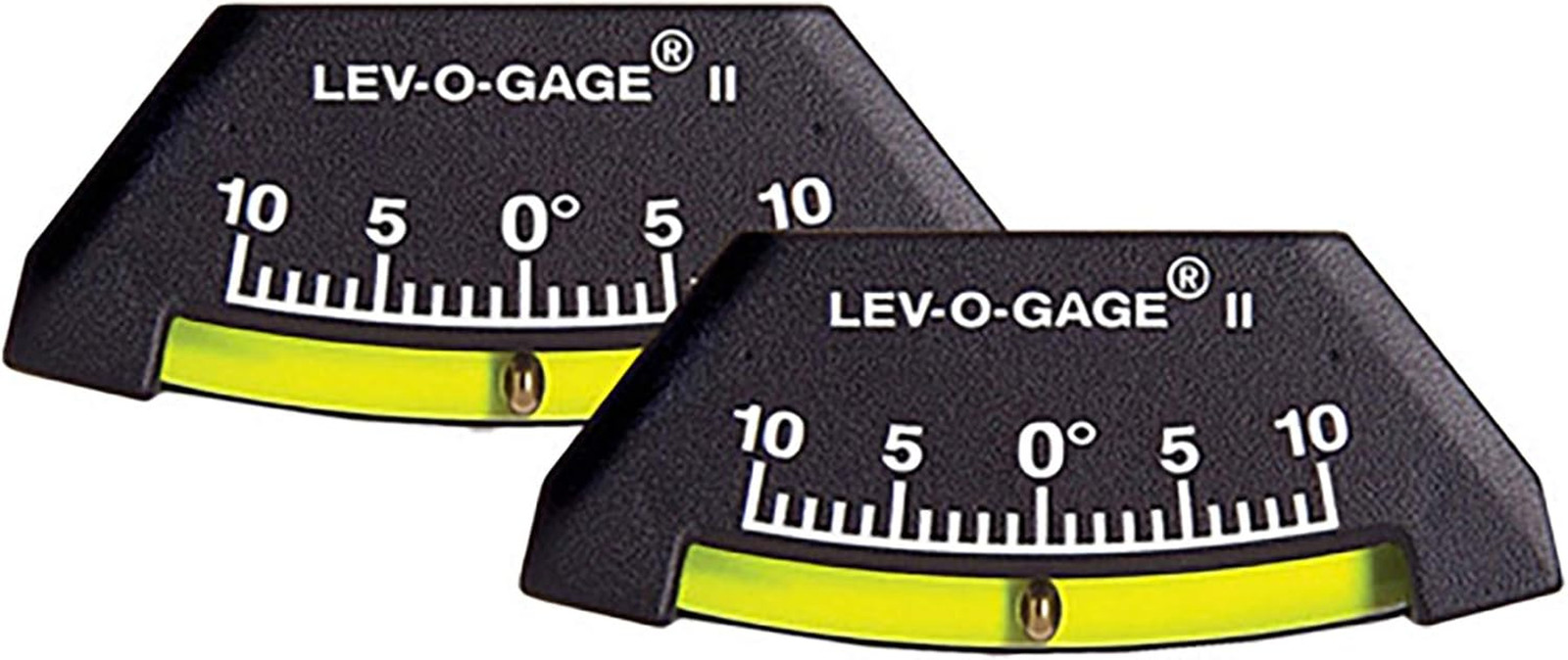306-R Lev-O-Gage II Inclinometer and Tilt Gauge - Pack of 2 Levels