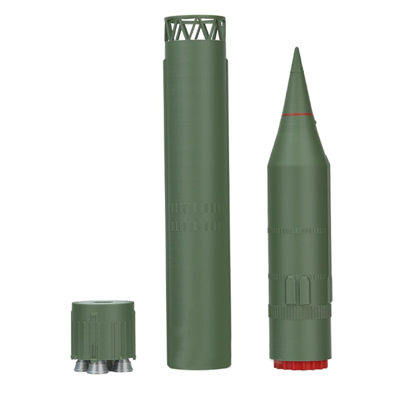 China's Dongfeng-5C Liquid-Fueled ICBM 1/72 Scale 45cm PLA Plastic Model Display
