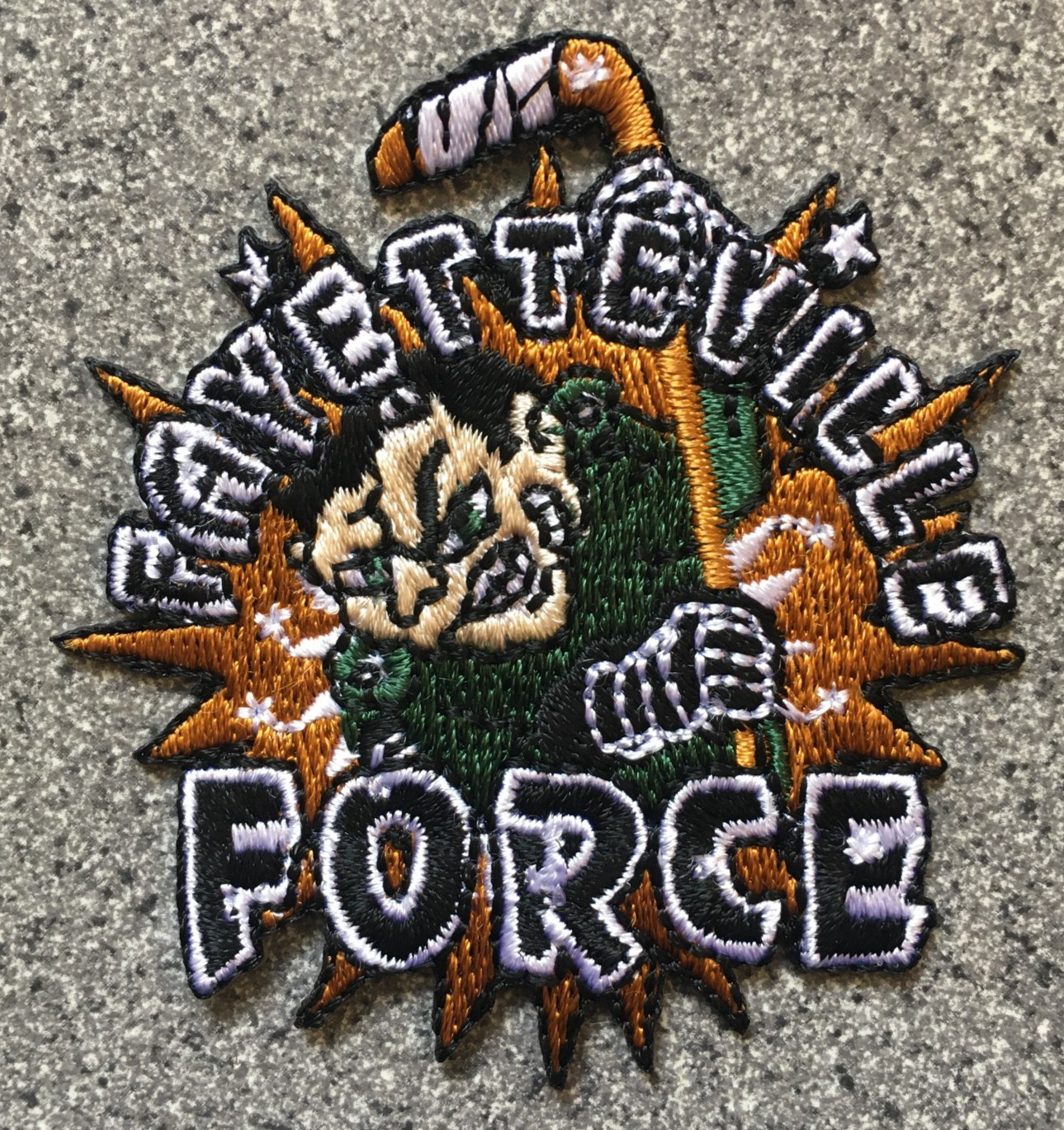 1997-2001 FAYETTEVILLE FORCE CHL HOCKEY MINORS VINTAGE 2.5" DEFUNCT TEAM PATCH