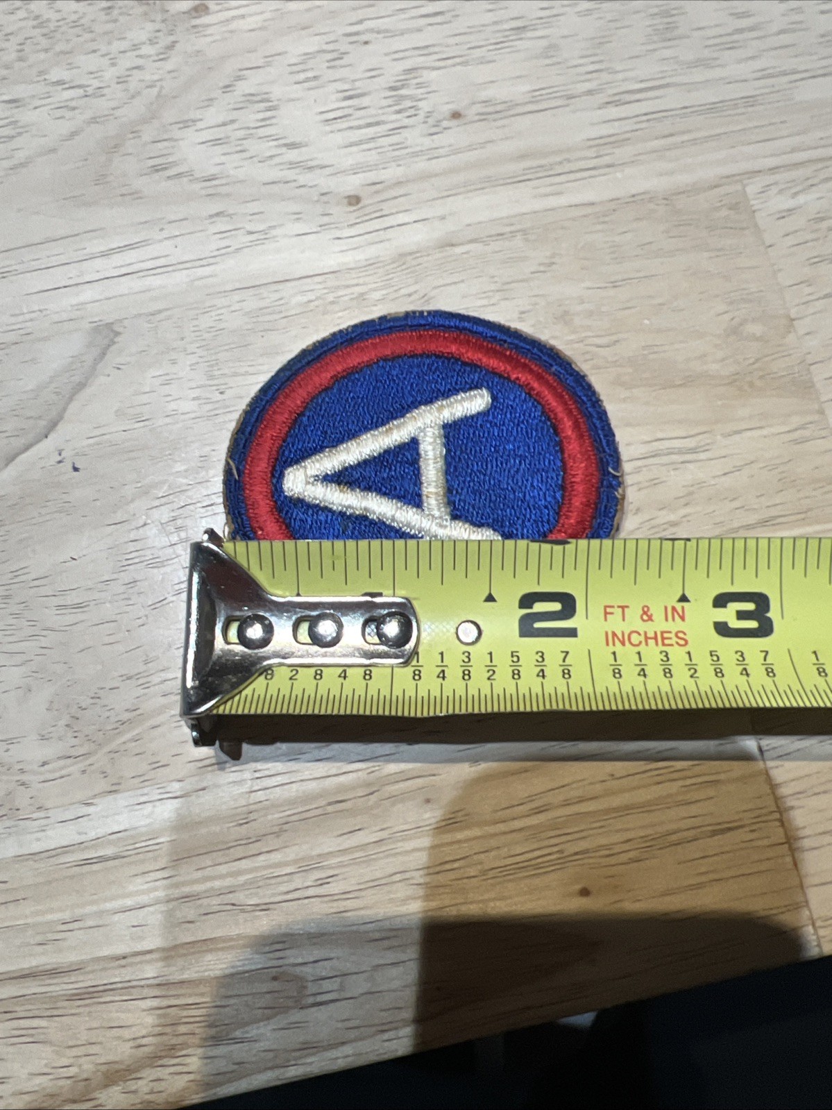 Original WW2 Era US 3rd Army Uniform Sleeve Shoulder Patch Uniform
