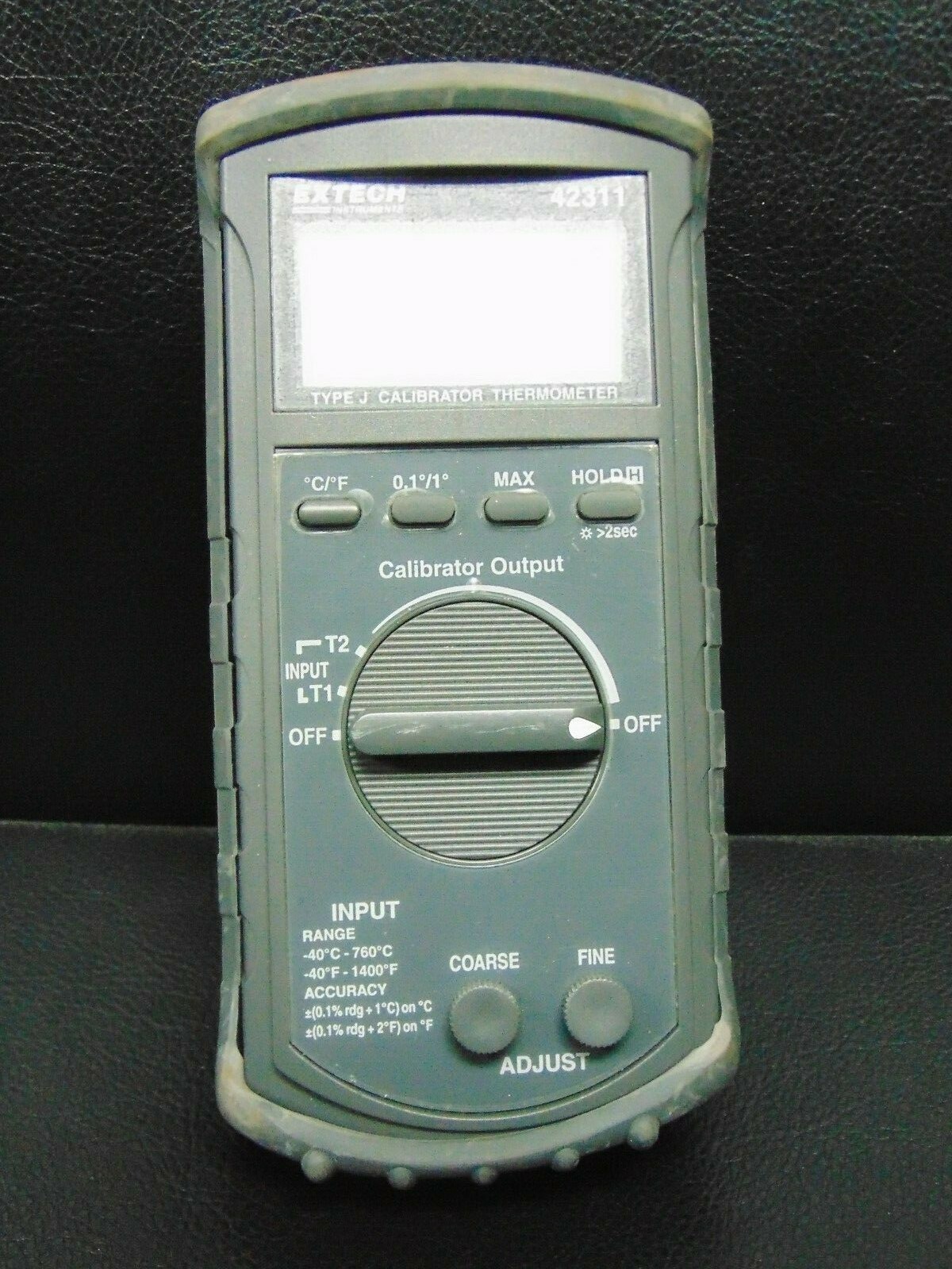 Extech Instruments 42311 Type J Calibrator Thermometer Indicator Meter