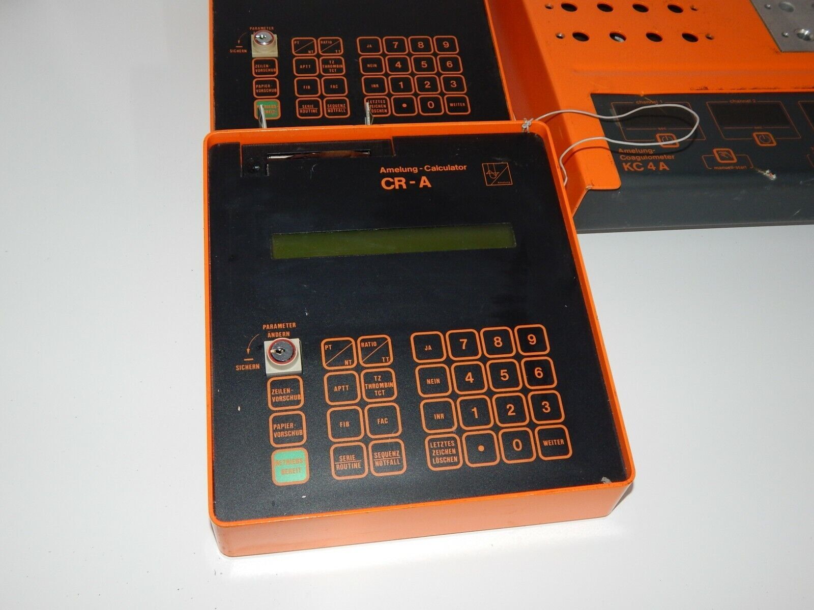 AMELUNG Coagulometer 410 A 4B + KC 4 A + 2x Calculator CR-A