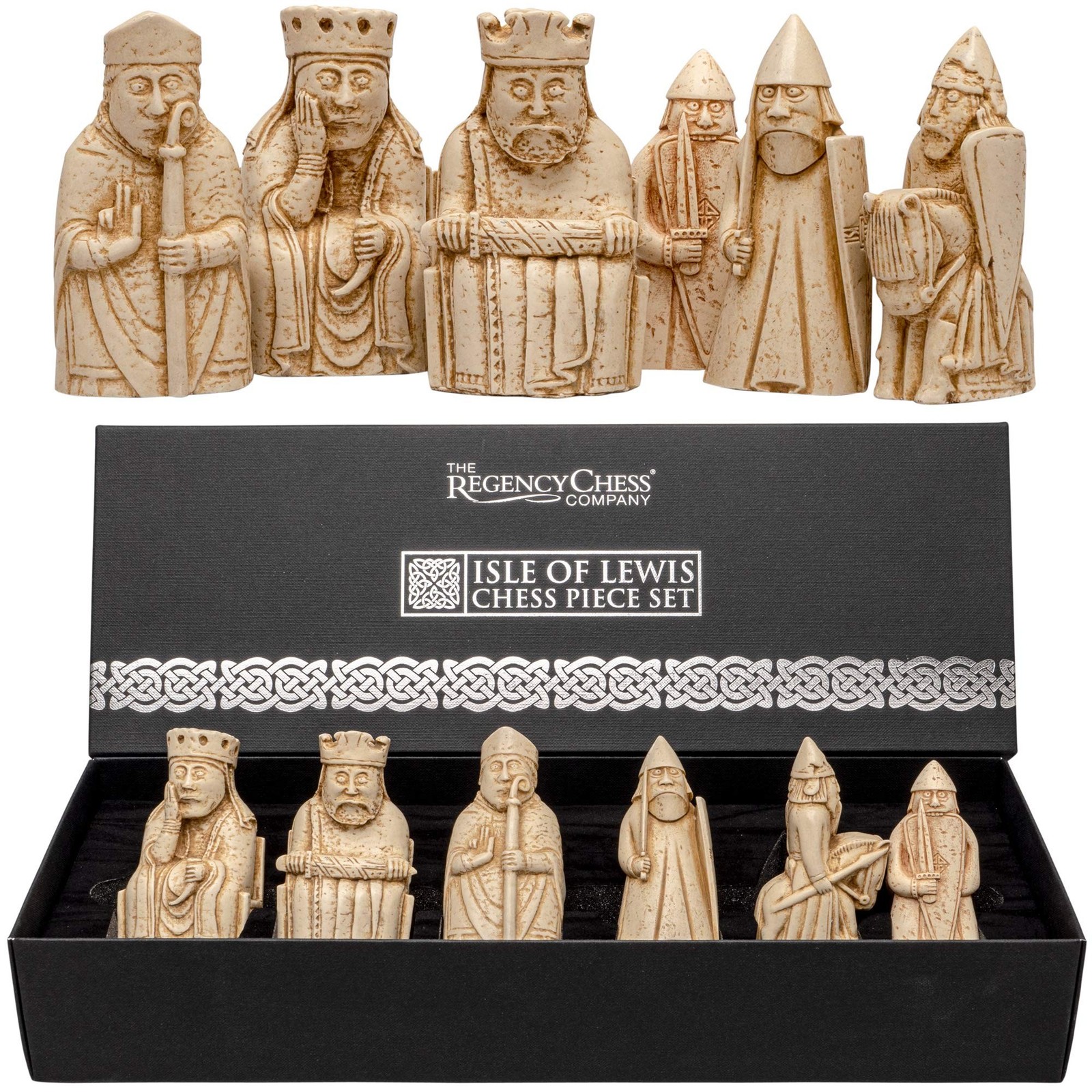The Regency Chess Lewis Chess Piece Gift Set (This is NOT a Chess Set)