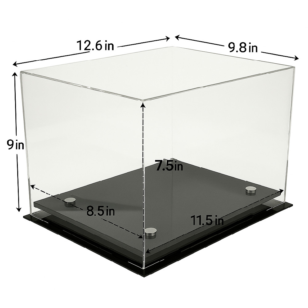 Acrylic Boxing Glove Display Case Wall Mount – UV Protected Signed Glove Holder