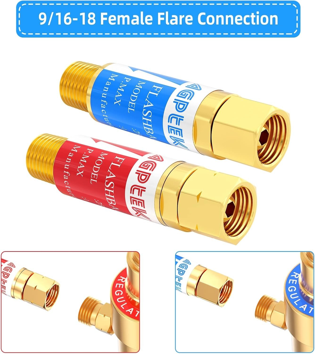 Professional Quality Flashback Arrestors Set for Efficient Welding Tasks