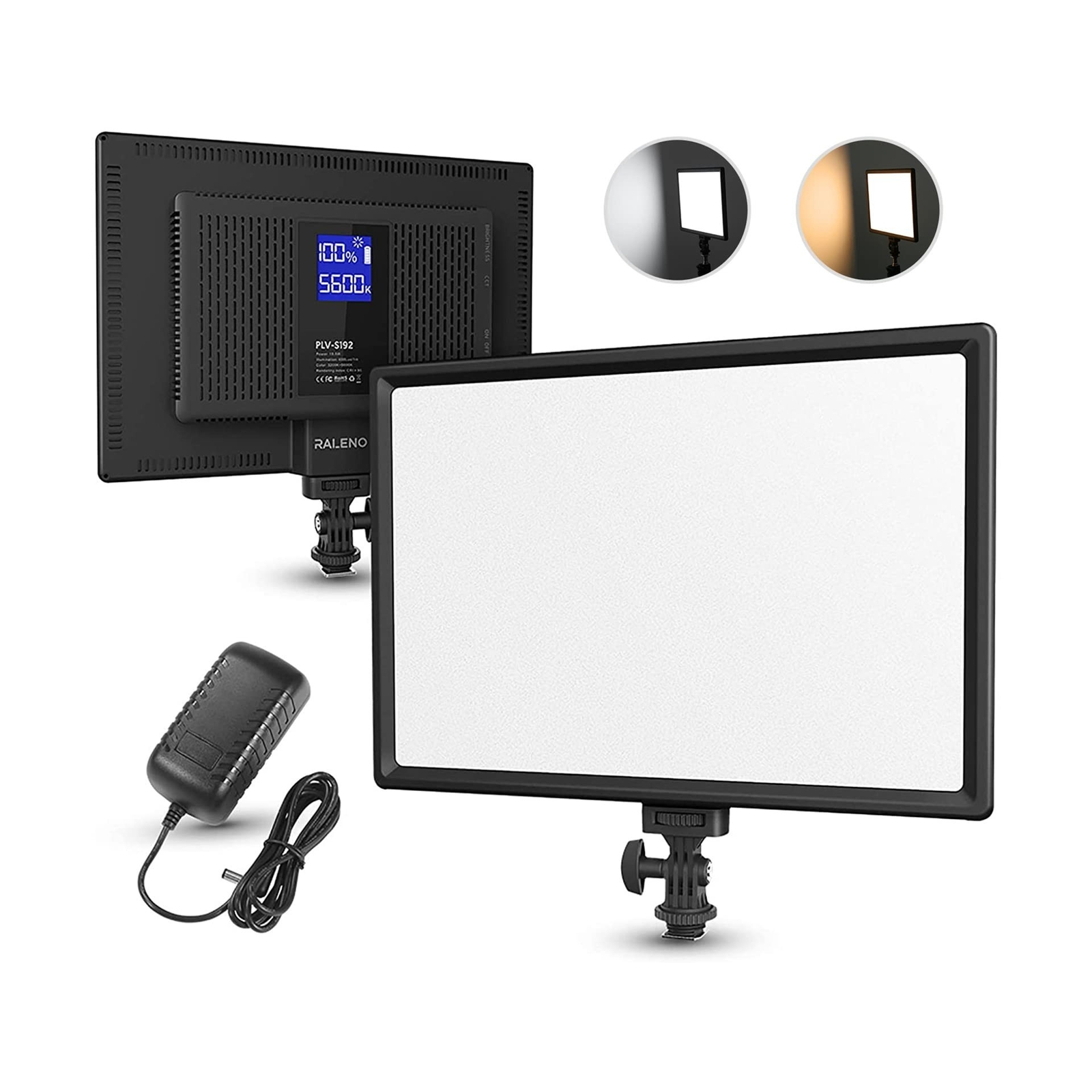 RALENO LED Video Soft Light Panel | Studio Photography, Live Streaming, Video...