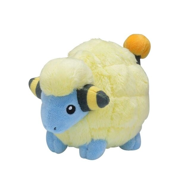 Mareep Pokemon Center Original Sitting Cuties Plush 6 Inch
