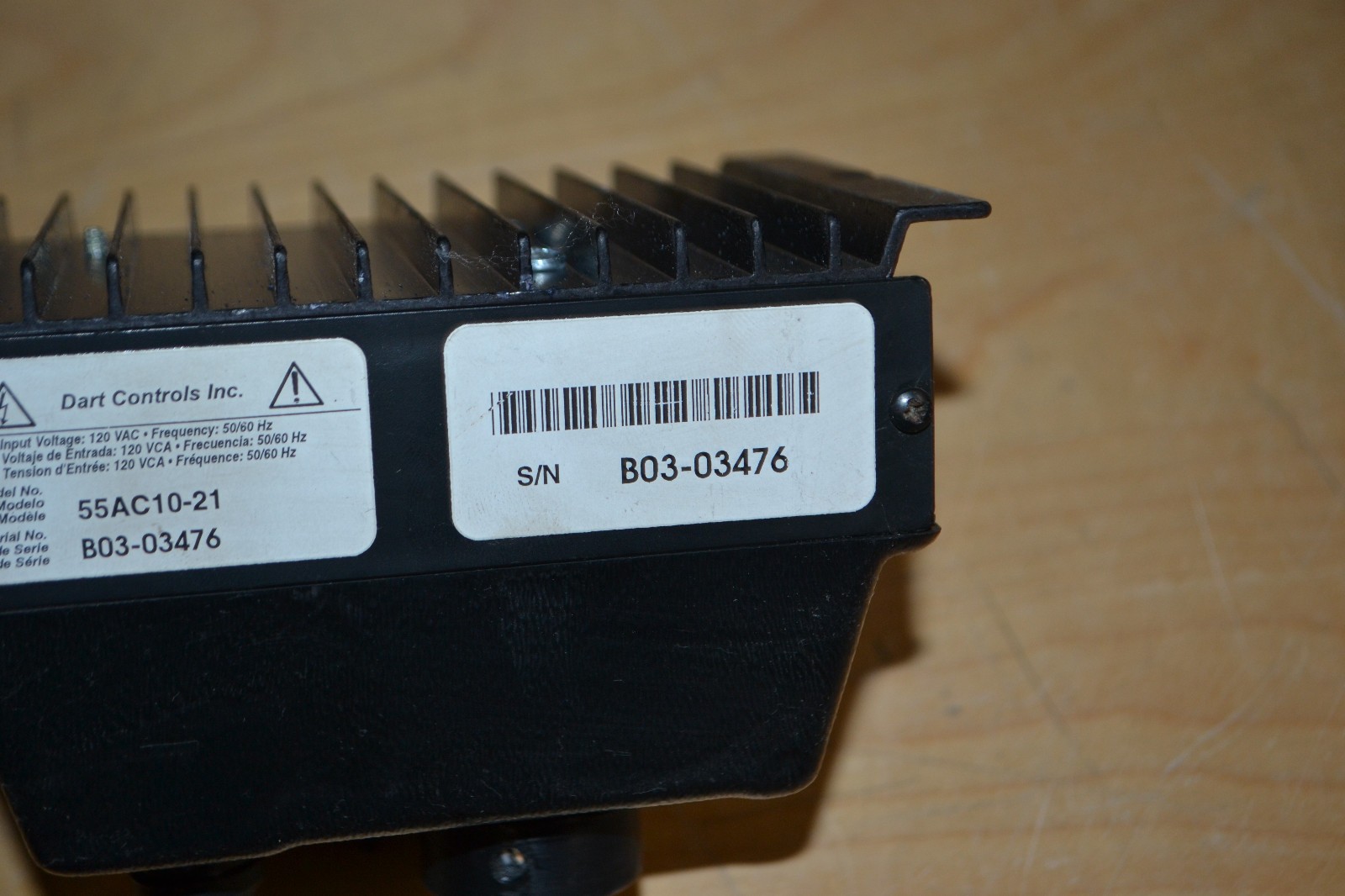 Dart Controls Model 55AC10-21 ~ 55AC Series Variable Voltage Motor Speed Control