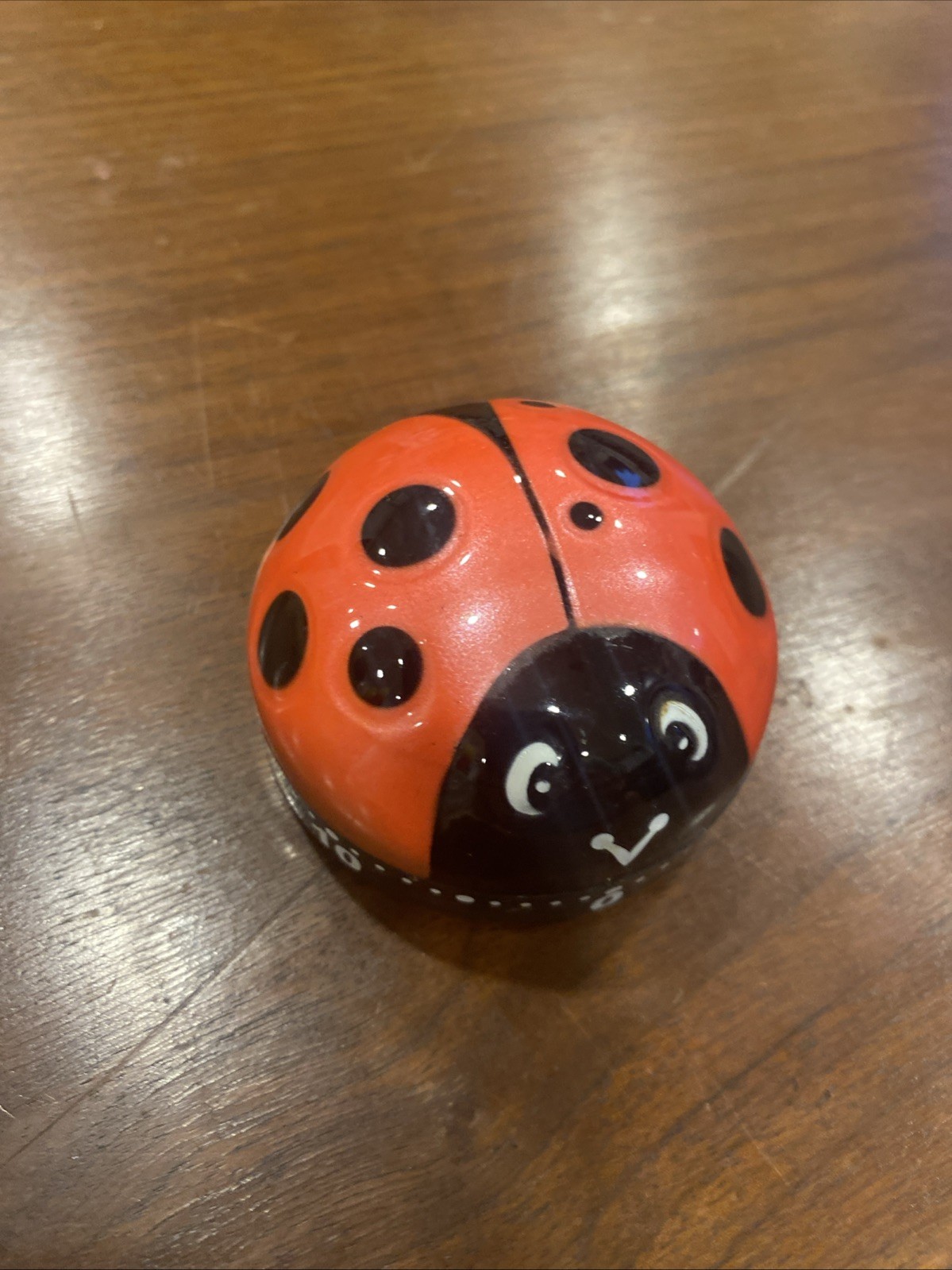 Ladybug Kitchen Timer Mechanical Windup Timer 60 Minutes Working Tested