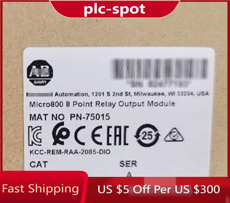 2085-OW8 Newest Factory Sealed 2085OW8 Micro800 8 Point Relay Output Module PLC