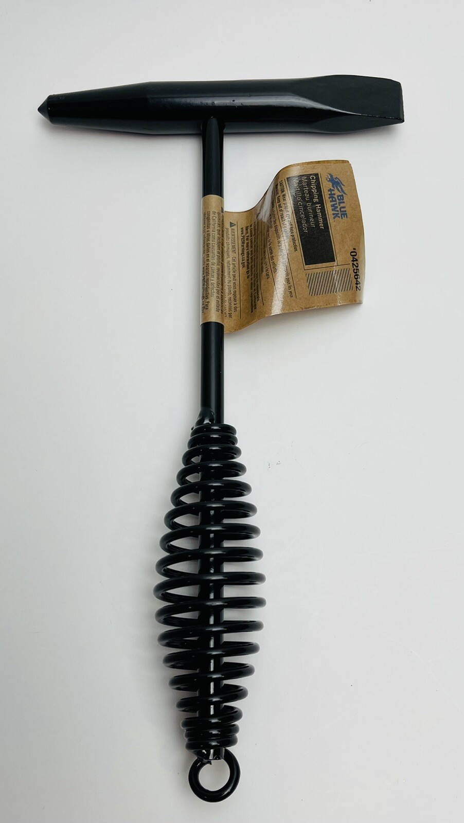 Blue Hawk 1 Lb Welding Welder Chipping Hammer, Slag remover, Spring handle