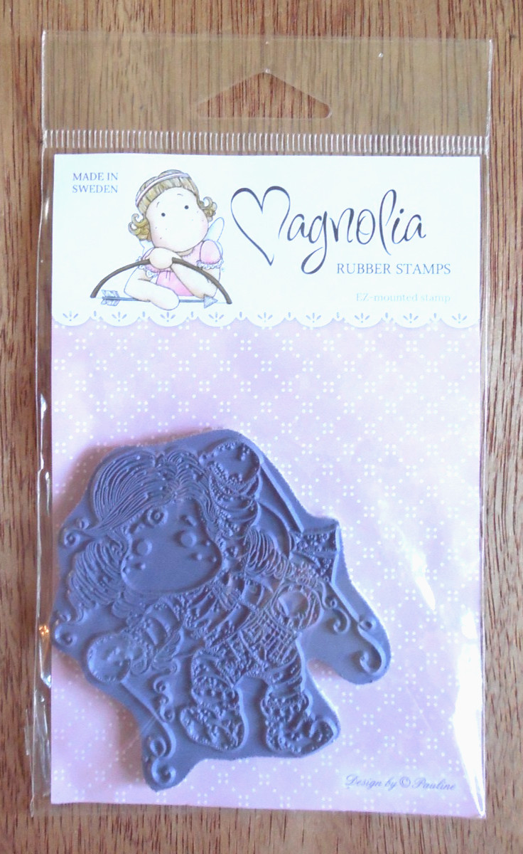 NEW  Magnolia Rubber Stamps Sweden "Noel Tilda"  sz 3"x3"