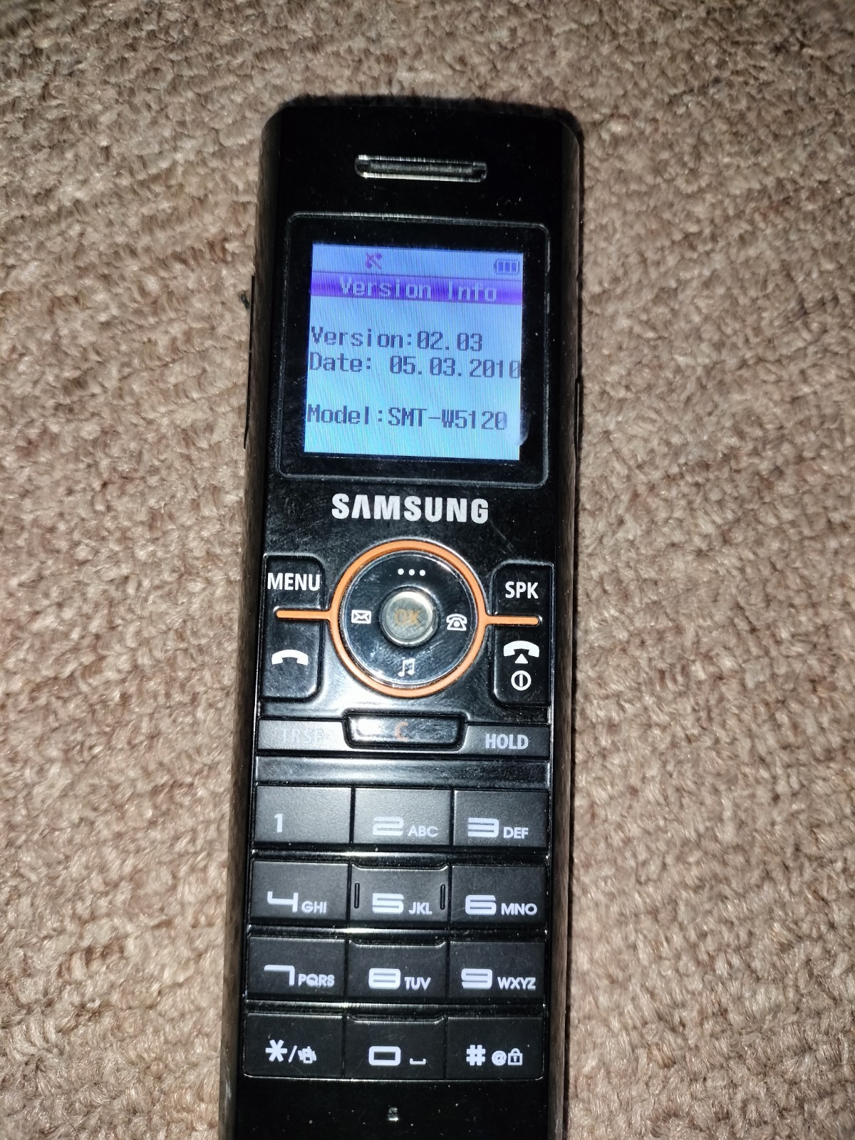 Samsung SMT-W5120 Wireless IP Handset IEEE 802.11 b/g wireless LAN W AC+Battery