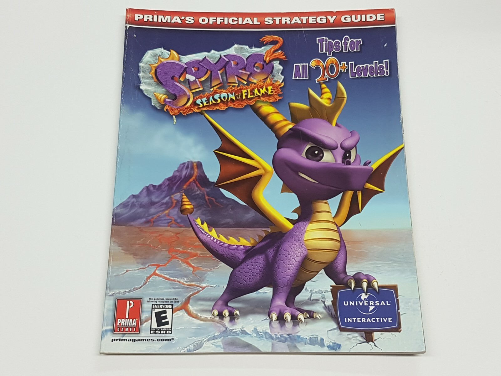 Sypro 2 Seson of Flame Prima Games Strategy Guide Book *damage