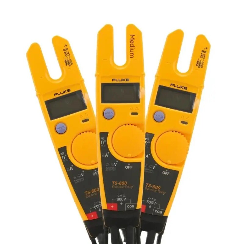 T6-1000 PRO Electrical Tester Clamp Ammeters True RMS Fork Meter 1000V AC/DC