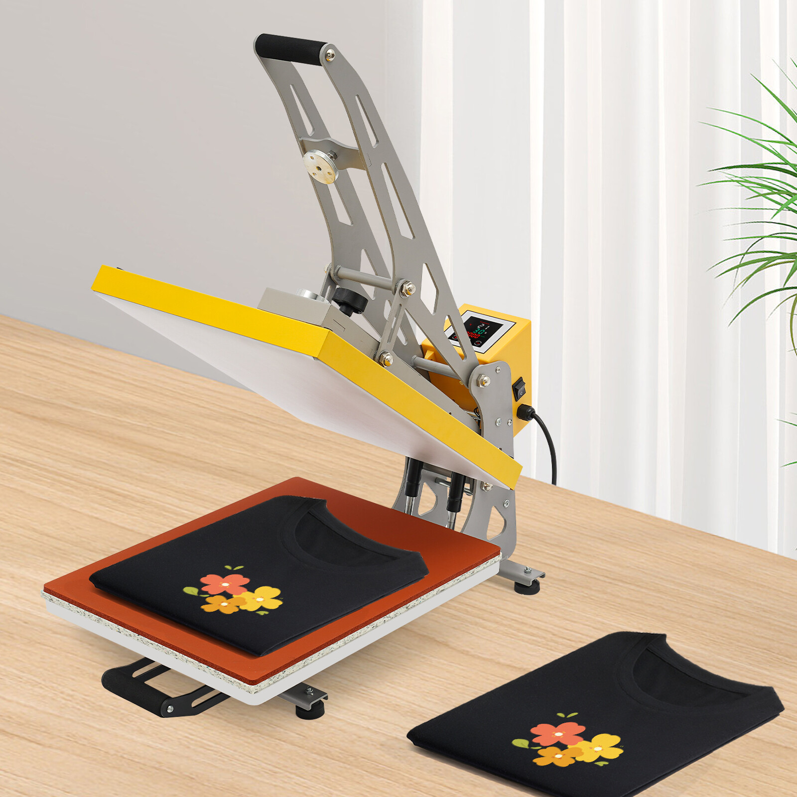 Large Format Clamshell Heat Press Transfer Heat Press Machine + Slide Out