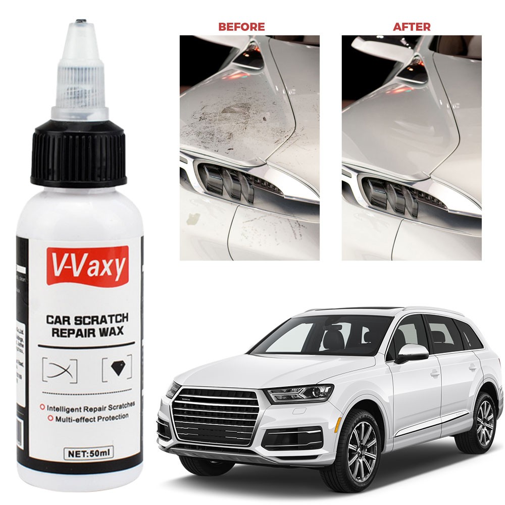 Ultimate Paint Restorer, V-Vaxy Car Scratch Repair Wax, Car Buff Out Scratch  TL