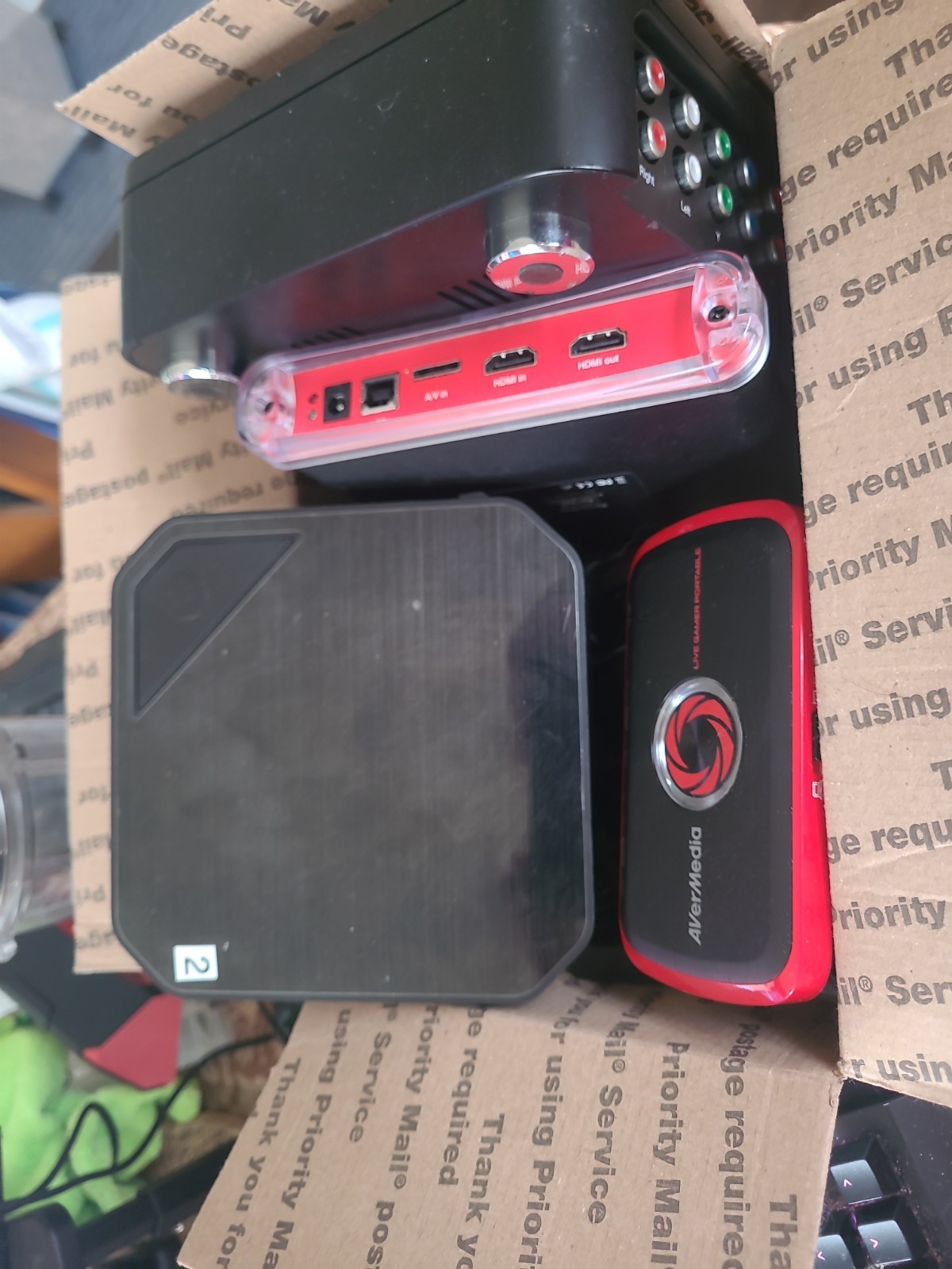 Box Of Old Console Recording Equipment