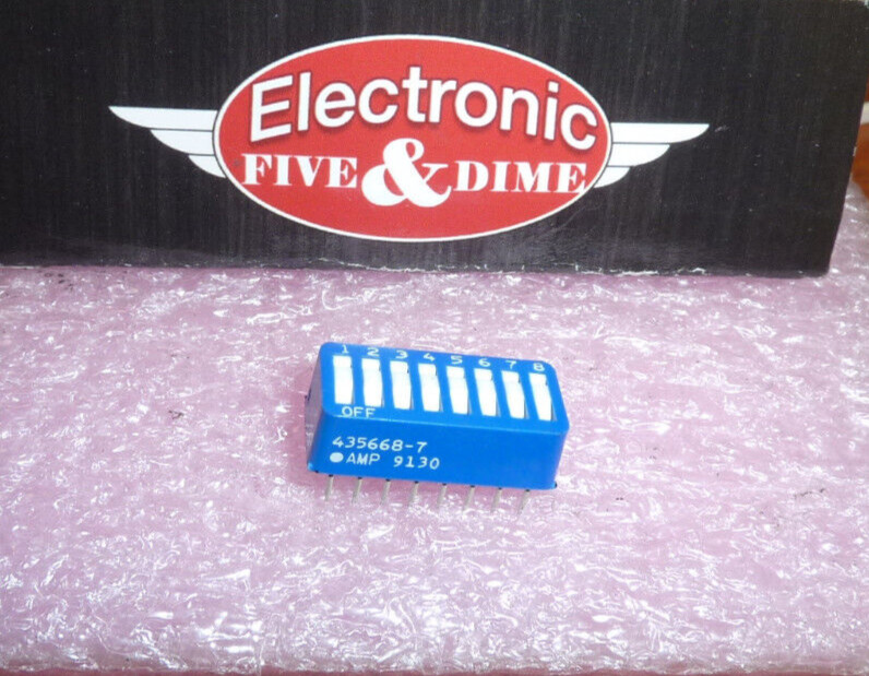 435668-7 AMP DIP SWITCH 7-POSITION DIP switch 14-pin DIP