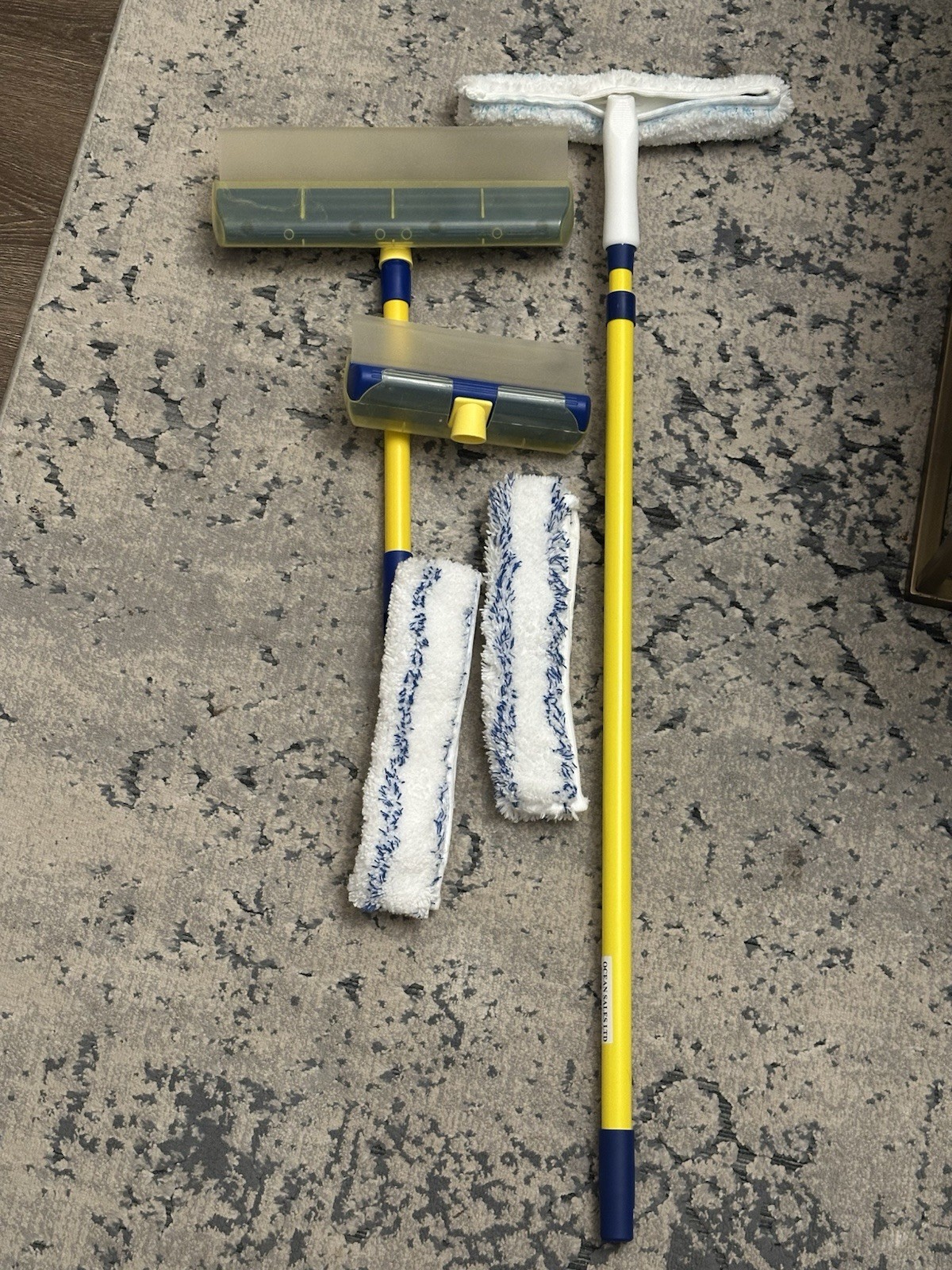 Aquablade Squeegee Kit, Extension Pole, Two Squeegees, Two Pads