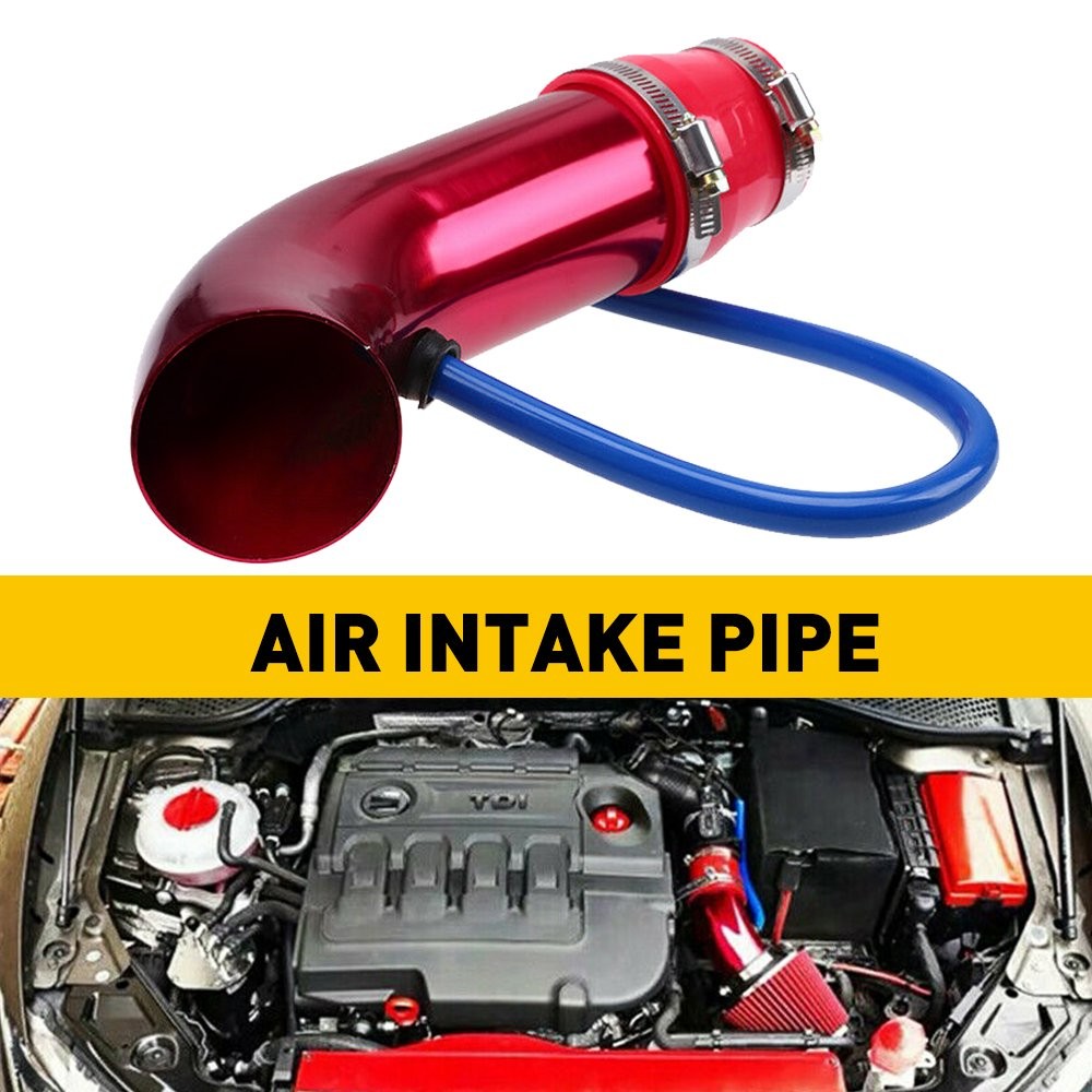 For Auto Cold Air Intake System Power Flow Hose & Filter Assembly Accessories US