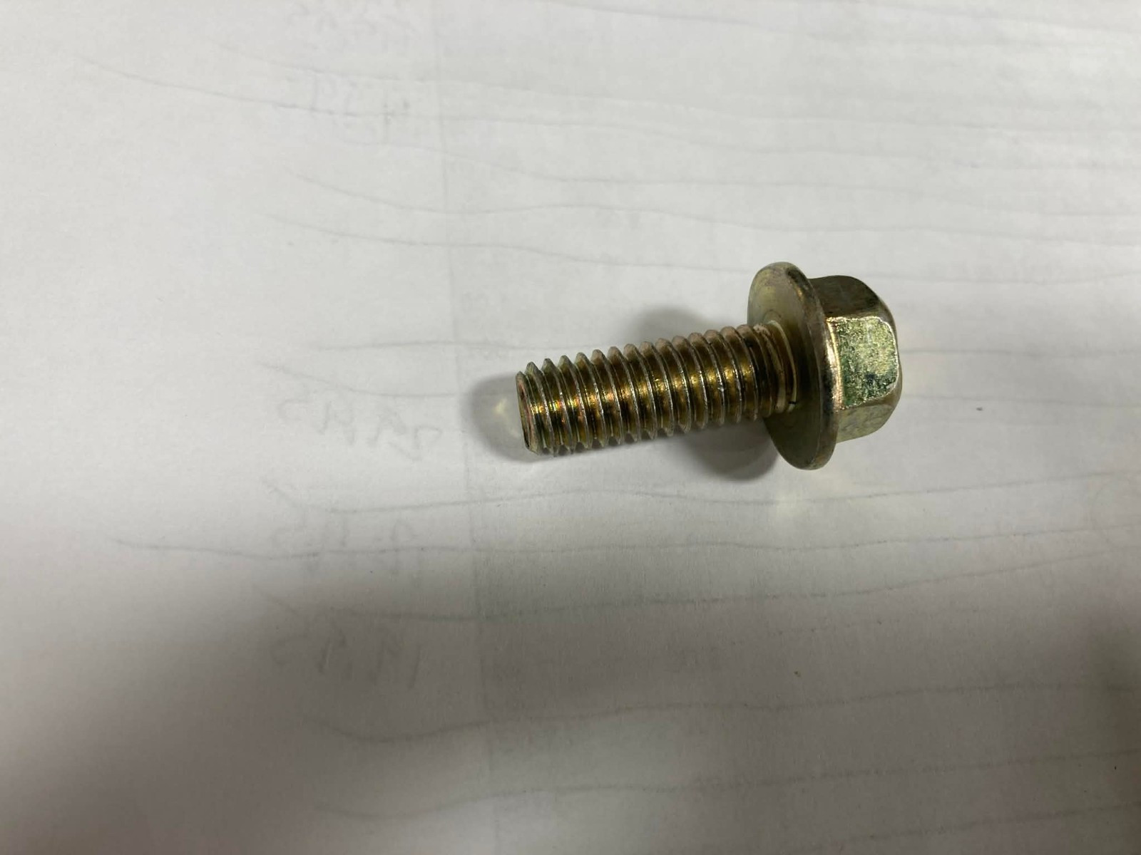 Arctic Cat New OEM Cap Screw HFH 3/8 - 16 x 1,  1623-275