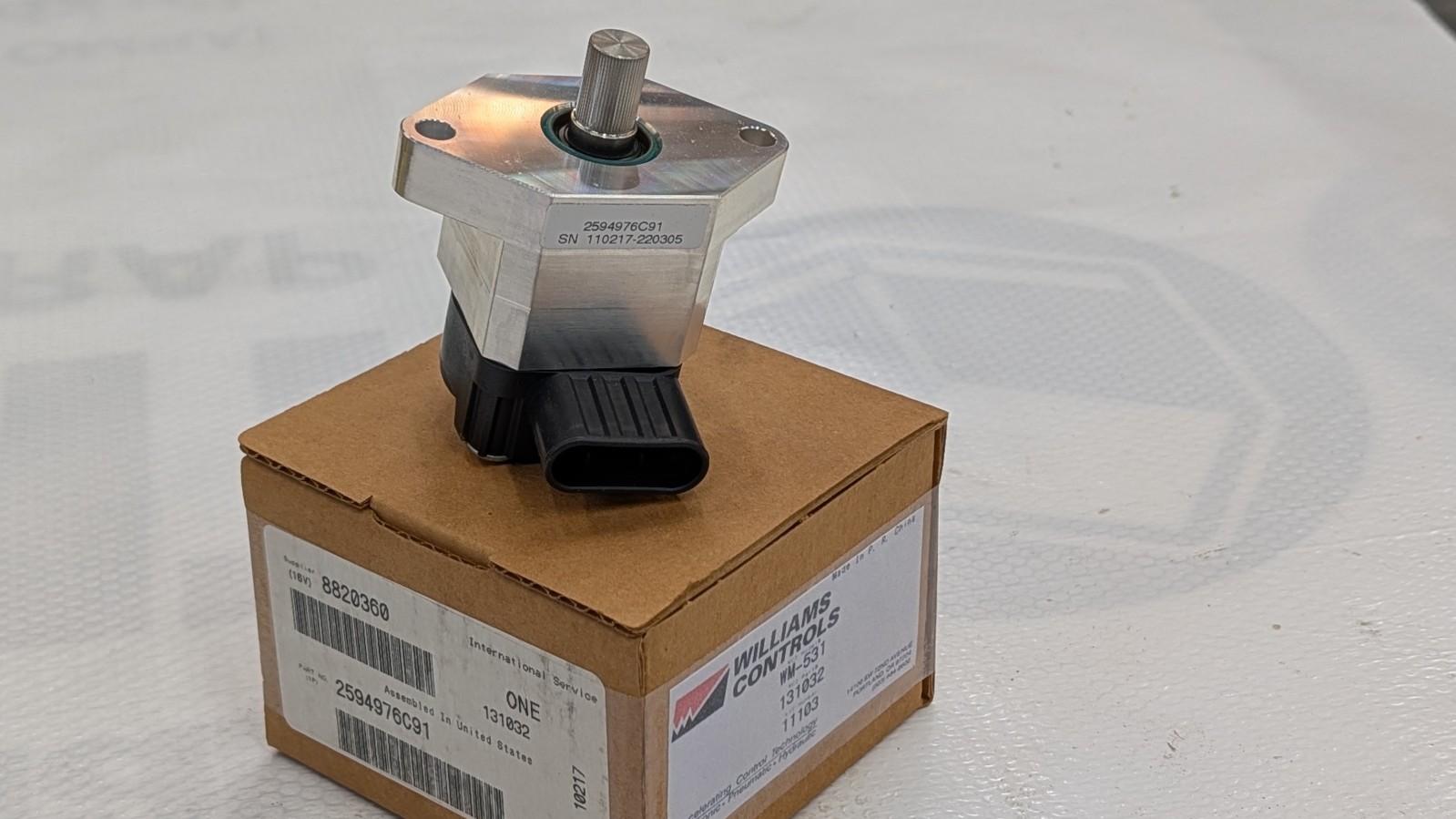 WM531 Remote Sensor Control 131032 Remote Throttle Remote Controls By Williams