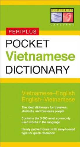 Pocket Vietnamese Dictionary: Vietnamese-English English-Vietnamese  - VERY GOOD