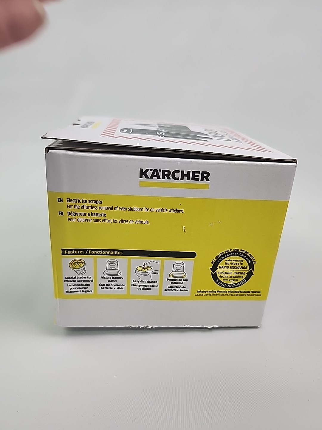Karcher EDI 4 Cordless Handheld Ice Scraper #1.598-903.0