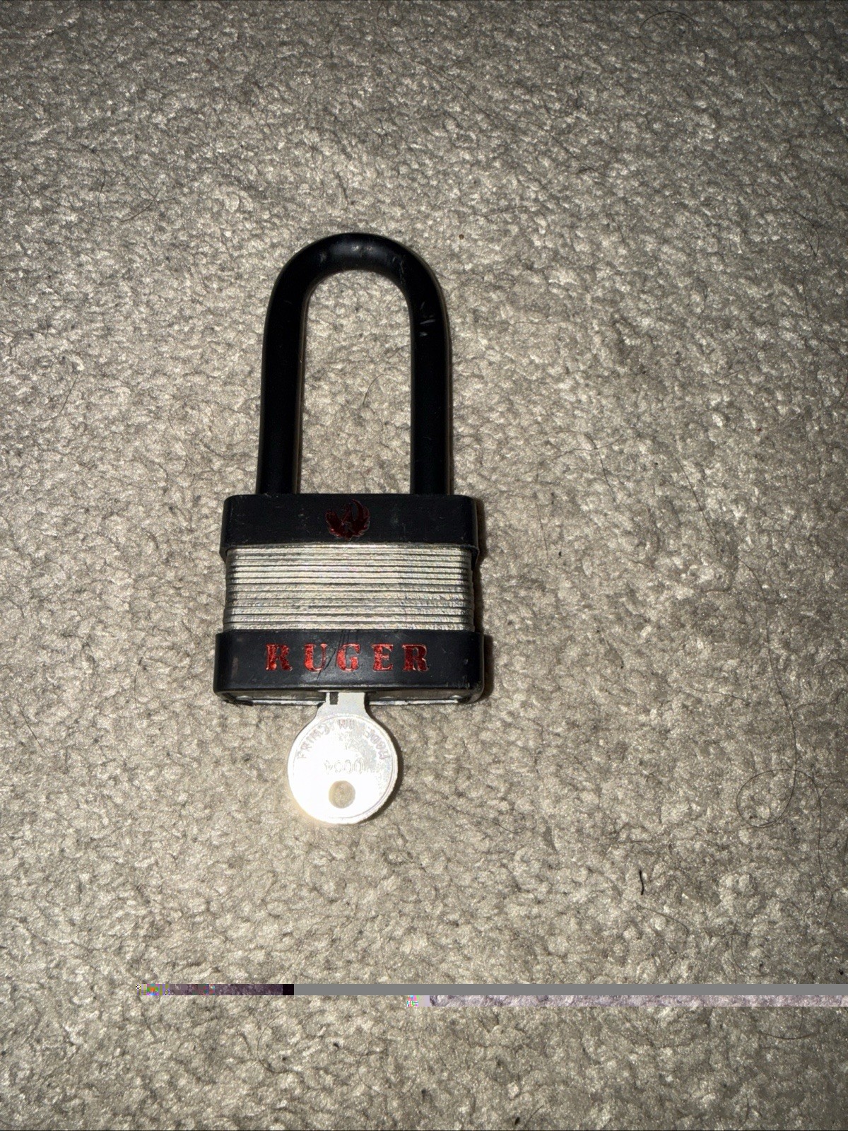Gun Cable Lock With Key