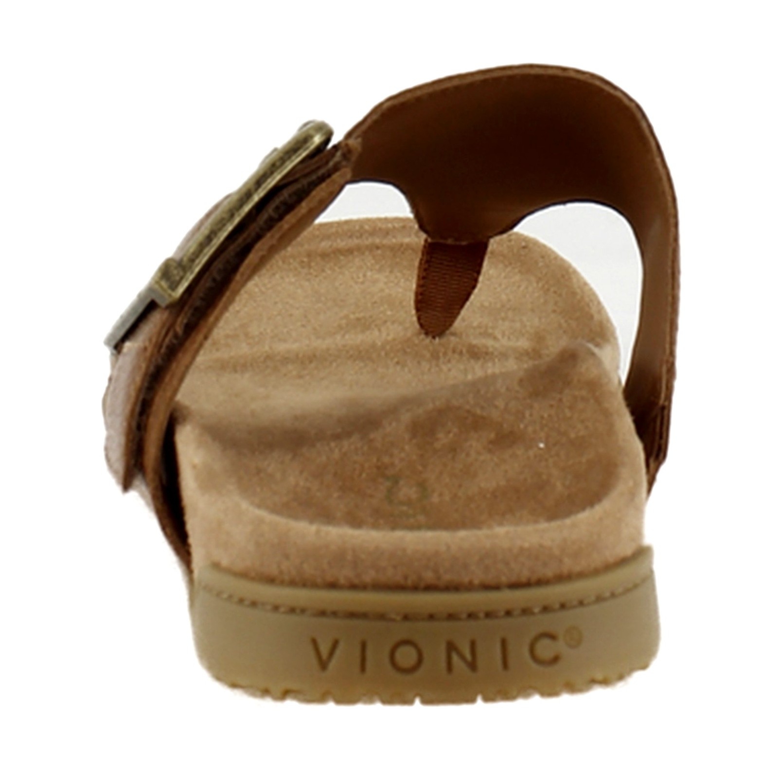 Vionic Emma Womens Sandals Tan Leather