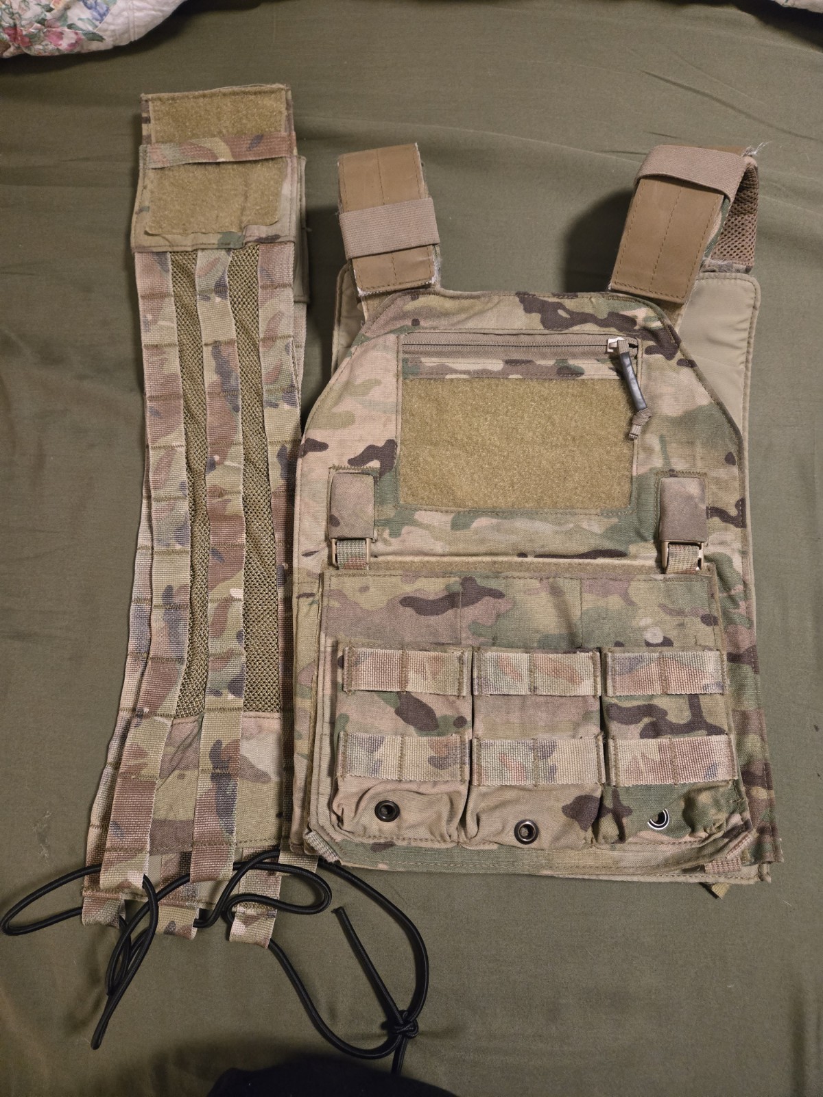 LBX Plate Carrier With  Cummerbund Large Adjustable Nylon