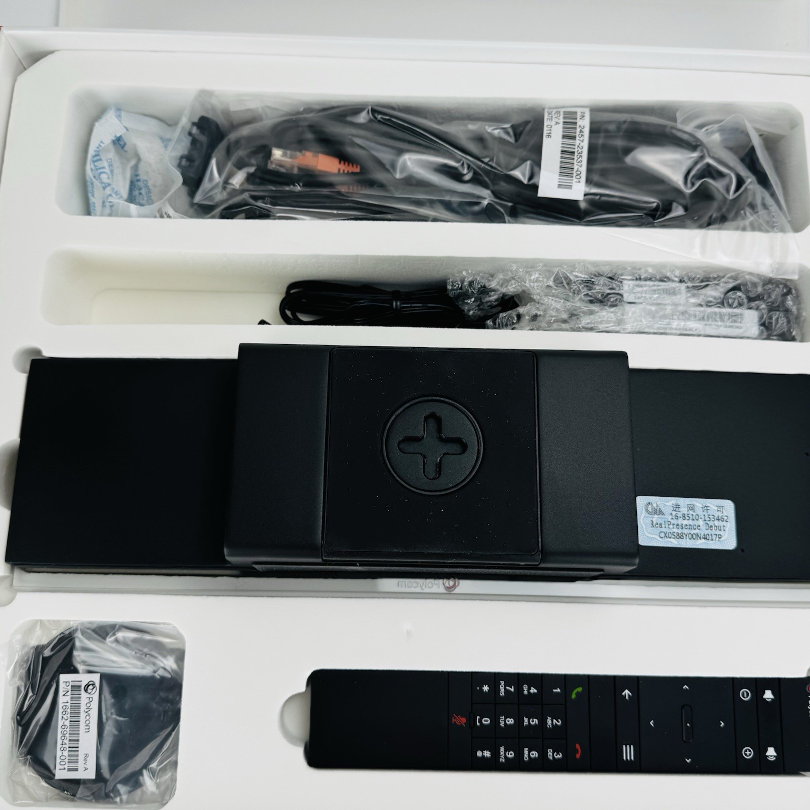 Polycom RealPresence Debut 1080p Video Conferencing System Open Box Complete