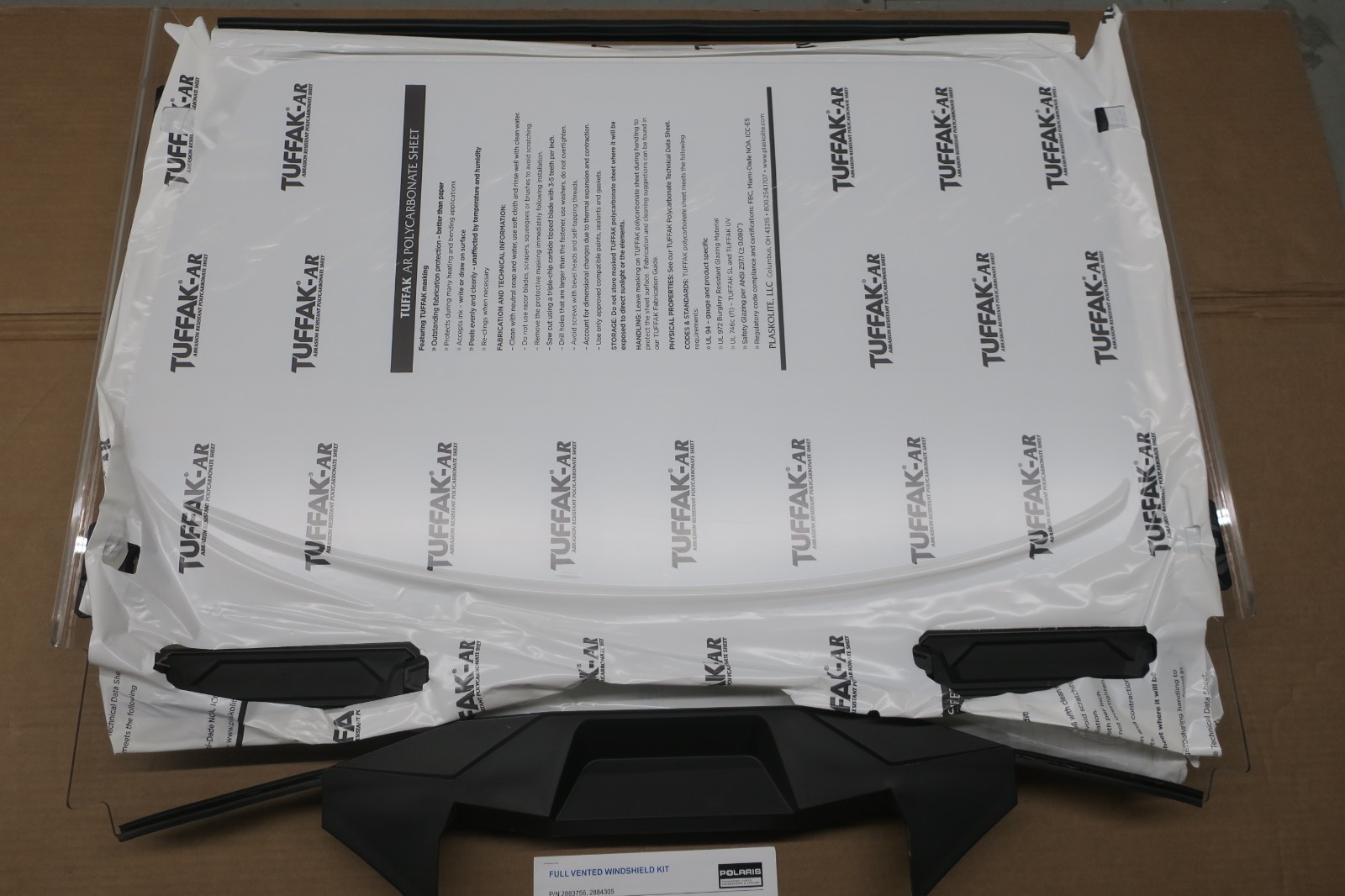 POLARIS OEM RZR PRO XP/TURBO R WINDSHIELD 2884305.