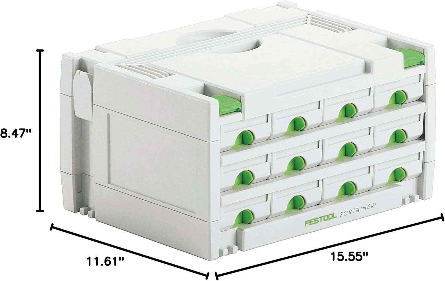 Gray 12-Drawer Sortainer for Organized Storage and Easy Access