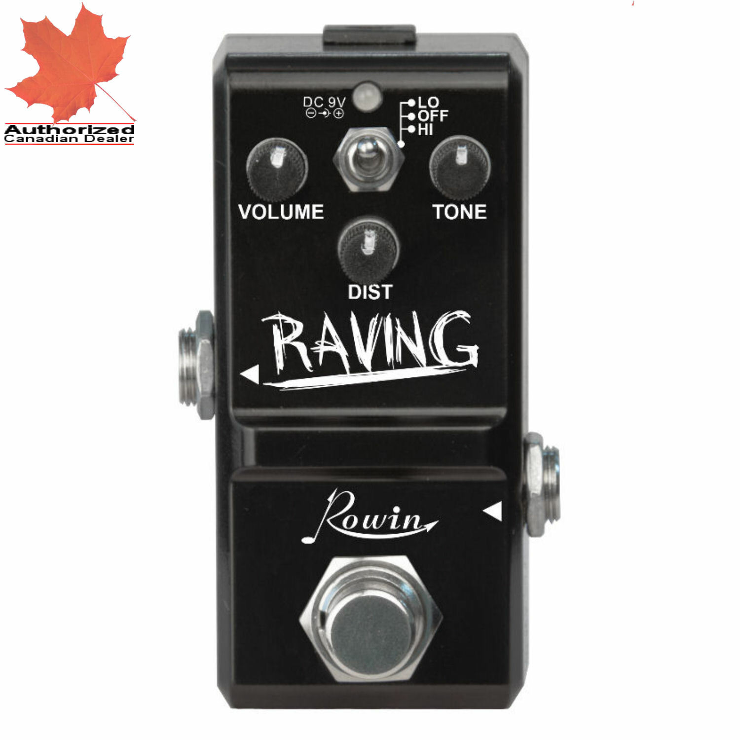 Rowin LN-305 RAVING Nano Heavy metal distortion Electric Guitar Effect Pedal New