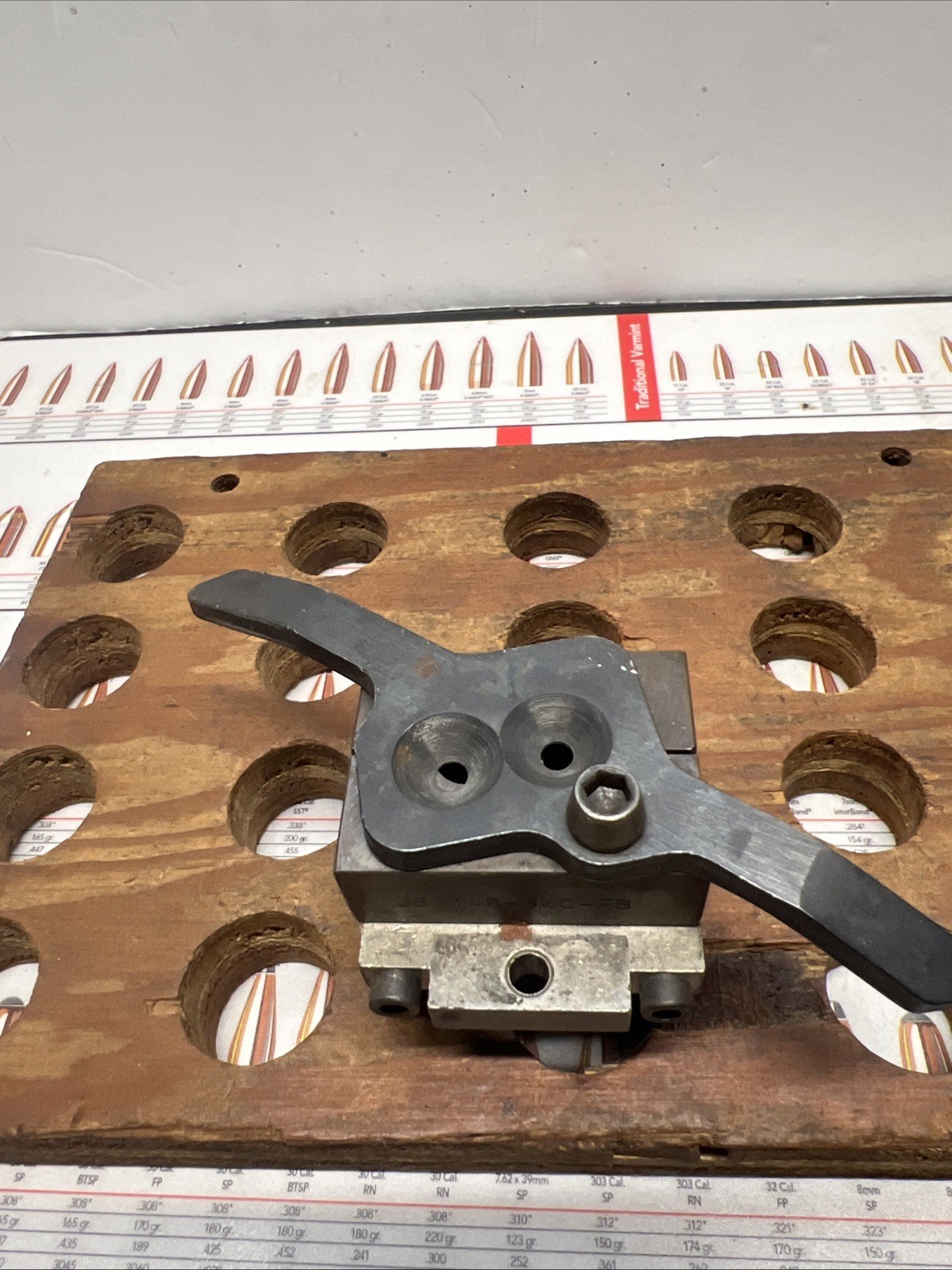 MAGMA ENGINEERING BULLET MOLD , 38/148-SWC-FB TWO CAVITY