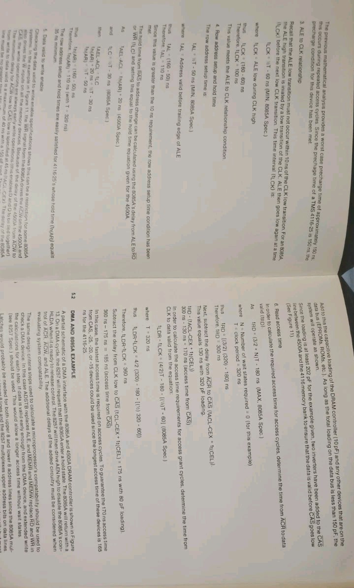 TMS4500A Dynamic Ram Controller User Manual 1982 Texas Instruments MOS Memory
