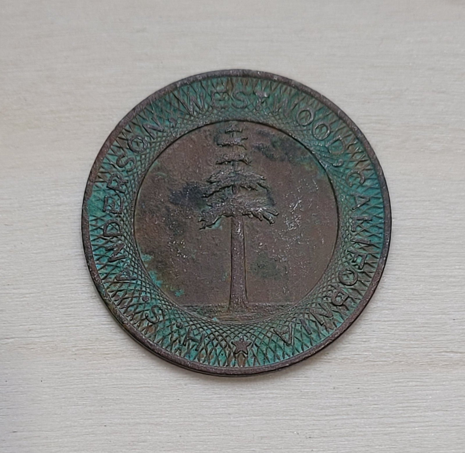 Westwood CA California HS Anderson Token Good For $1.00 Trade Only At HSA Stores